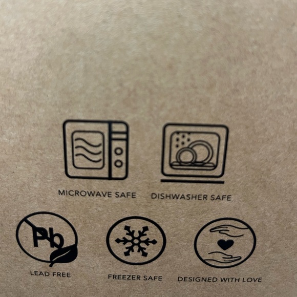 Mora Ceramics New in Box 12oz Coffee Tea Mug Cups Set of 4 Rustic Minimalist - Picture 8 of 9